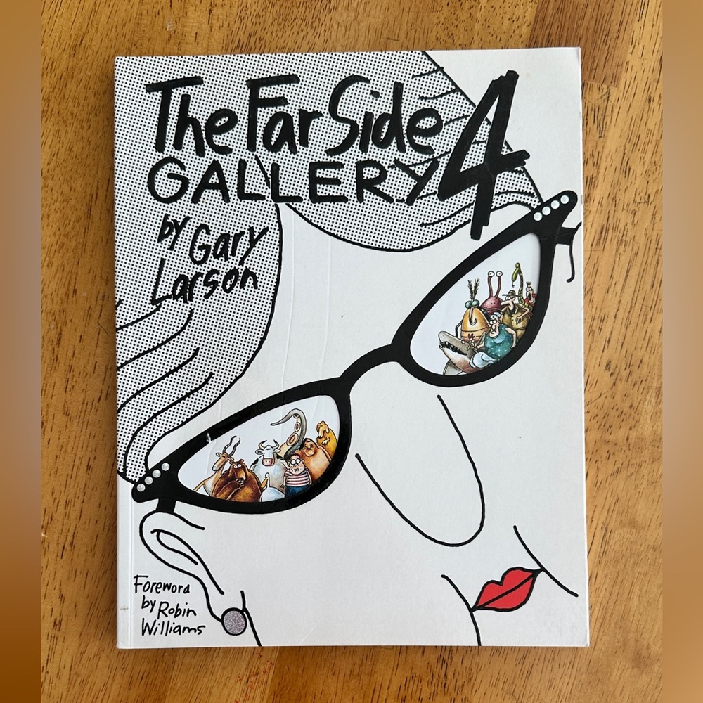 The Far Side GALLERY 4 by Gary Larson paperback book
